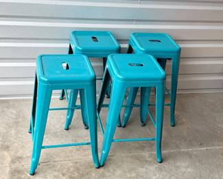 99 MetalCounterHeightStools