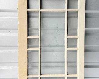 22 AntiqueWoodenWindowPane