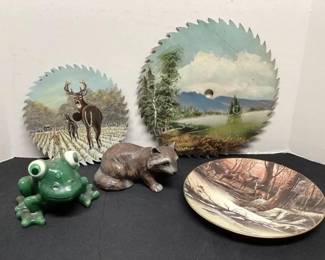 Painted sawblades & more