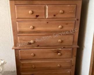 Dresser with flip top