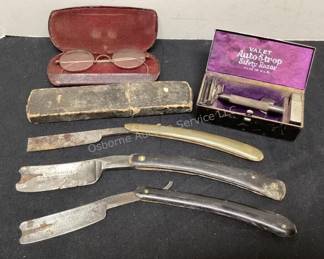 Vintage shaving razors