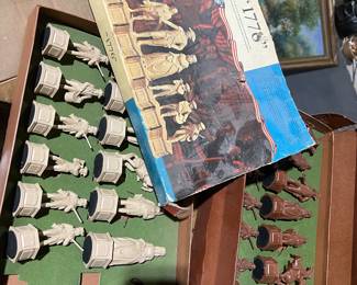 1972 centennial chess set $25 after 75% applied 