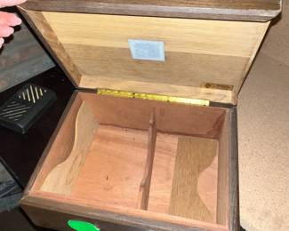 cigar box $5