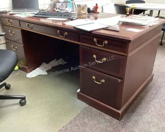 Executive desk (contents not included)