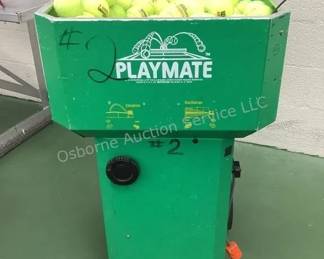 Playmate tennis ball serving machine (1 of several)