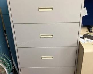 Lateral file cabinet