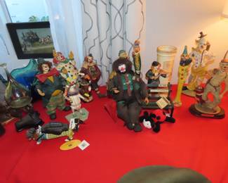 Clowns, clowns ,clowns.