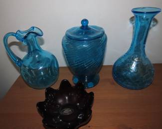 Blenko  and Fenton Glass