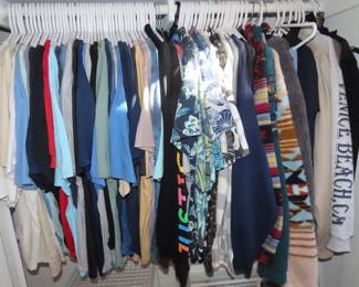 Mens clothing, Large sizes.