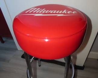 Milwaukee garage stool.
