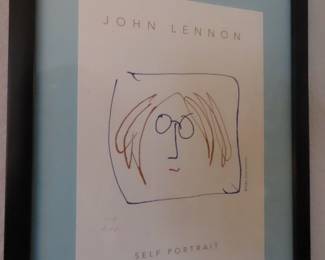 John Lennon self portrait.