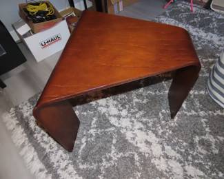 MCM teak end table.