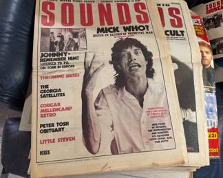 Tons of vintage rock and roll publications