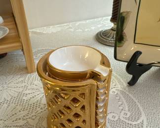 vintage individual ashtrays