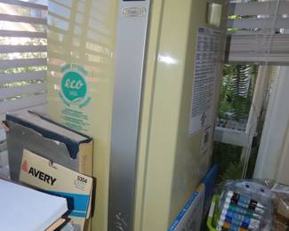 Free standing air conditioning unit.