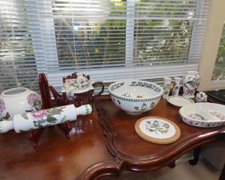 Portmeirion dinner set Botanic Garden.