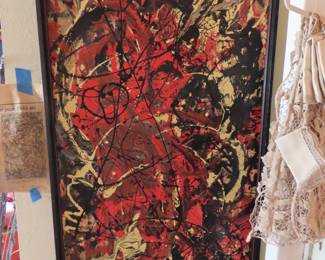 Copy of a Jackson Pollock "Enchanted Forest"