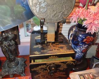 Chinese jewelry box.