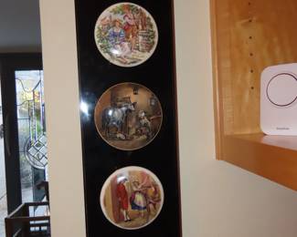 Ceramic lids featuring Victorian England.