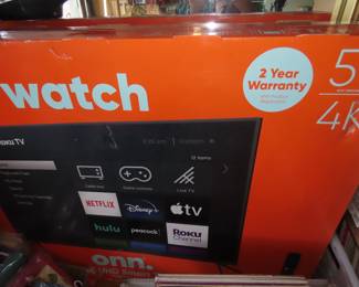 Brand new in box 50 inch smart TV