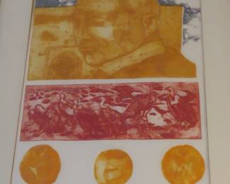 "One More Parade" Eleanor Ruppee print 1967, 3/4