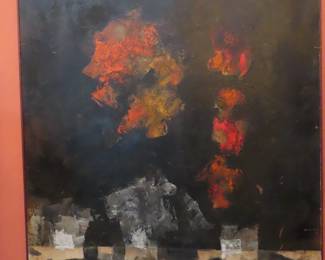 Oil on board. Italo 1959-1961