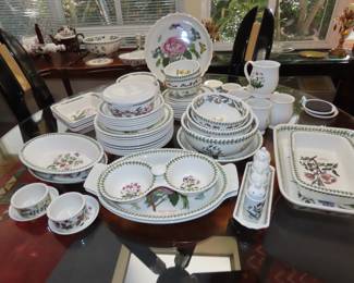 Portmeirion dinner set Botanic Garden.