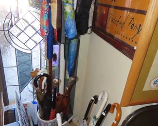 Collection of umbrellas from world cities.