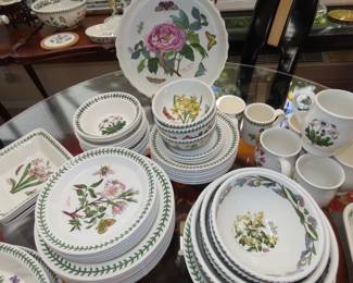 Portmeirion dinner set Botanic Garden.