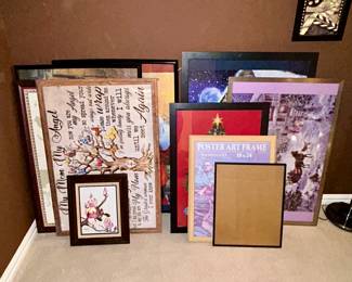 More poster frames & Original Artwork