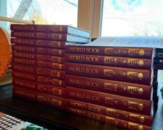 World Book Encyclopedia with Dictionaries