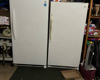 Upright Freezer and Refrigerator 