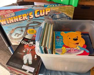 Nascar Winner's Cup race track, kids books