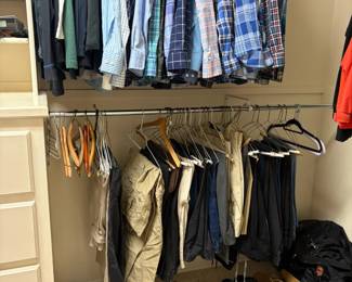 men's clothing and shoes