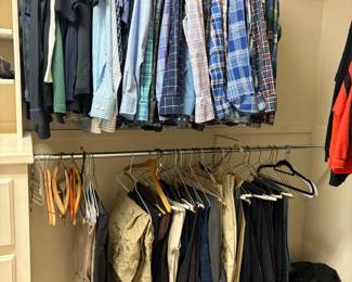 men's clothing and shoes