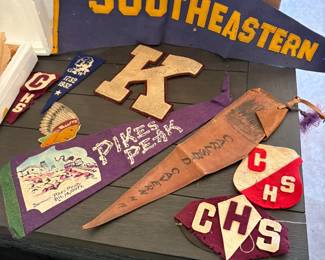 pennants, school spirit
