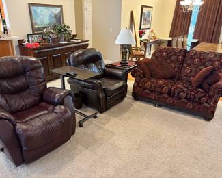chairs, loveseat