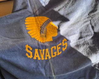 vintage wool Mascot blanket