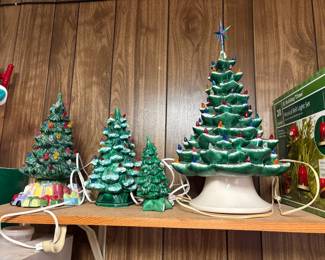 Christmas Ceramic Trees