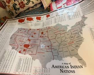 American Indian Nations Map
