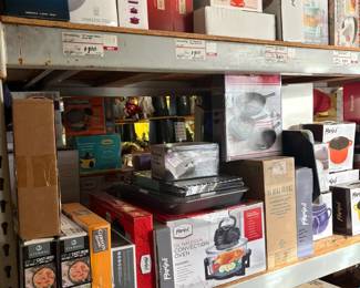 NIB Kitchen appliances, household goods