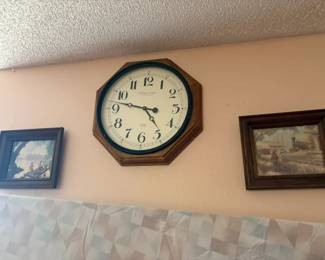 clock, decor