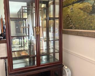 Asian inspired Display cabinet