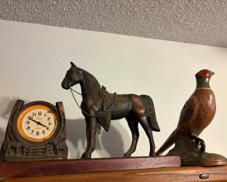 Horse and Clock