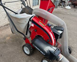 Troy Bilt chipper shredder