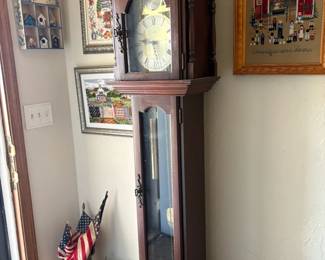 Grandfather clock, decor