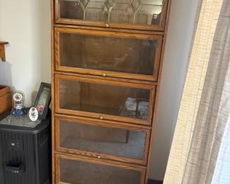 reproduction barrister bookcase