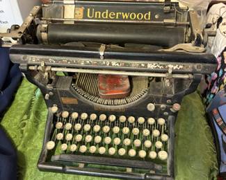 Underwood typewriter