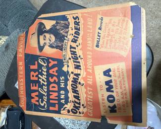 Merl Lindsay and Oklahoma Night Riders poster