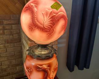 “Gone with the Wind” style lamp. Amazing piece! 